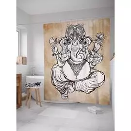 Шторка-занавеска для ванной JOYARTY