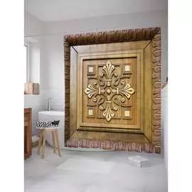 Шторка-занавеска для ванной JOYARTY