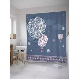 Шторка-занавеска для ванной JOYARTY