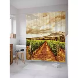 Шторка-занавеска для ванной JOYARTY