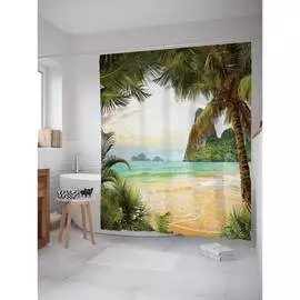 Шторка-занавеска для ванной JOYARTY