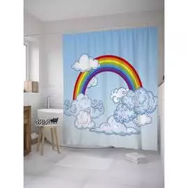 Шторка-занавеска для ванной JOYARTY