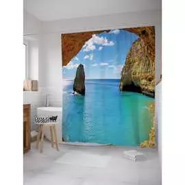 Шторка-занавеска для ванной JOYARTY