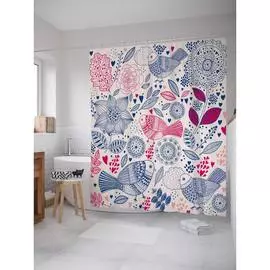 Шторка-занавеска для ванной JOYARTY