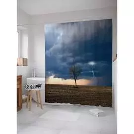 Шторка-занавеска для ванной JOYARTY