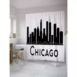 Шторка-занавеска для ванной JOYARTY