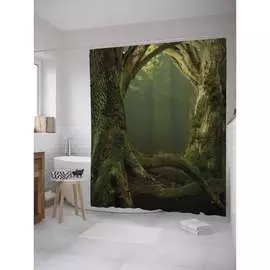 Шторка-занавеска для ванной JOYARTY