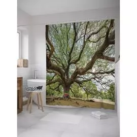 Шторка-занавеска для ванной JOYARTY