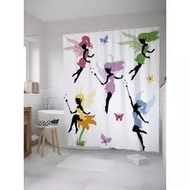 Шторка-занавеска для ванной JOYARTY