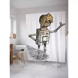 Шторка-занавеска для ванной JOYARTY