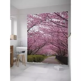 Шторка-занавеска для ванной JOYARTY