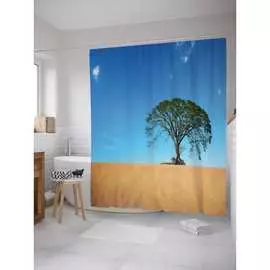 Шторка-занавеска для ванной JOYARTY