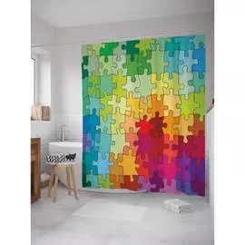 Шторка-занавеска для ванной JOYARTY