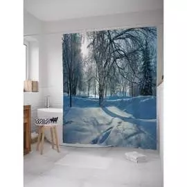 Шторка-занавеска для ванной JOYARTY