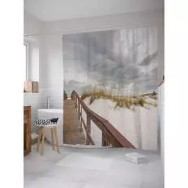 Шторка-занавеска для ванной JOYARTY
