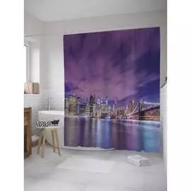 Шторка-занавеска для ванной JOYARTY