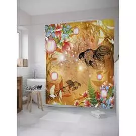 Шторка-занавеска для ванной JOYARTY