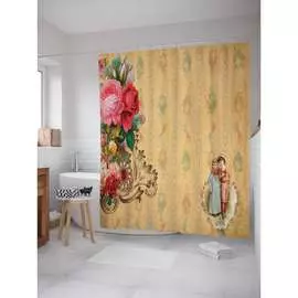 Шторка-занавеска для ванной JOYARTY