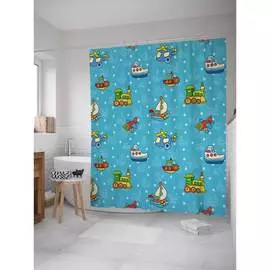 Шторка-занавеска для ванной JOYARTY