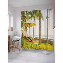 Шторка-занавеска для ванной JOYARTY