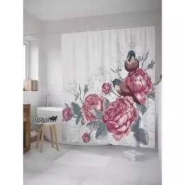 Шторка-занавеска для ванной JOYARTY