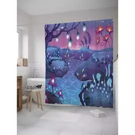 Шторка-занавеска для ванной JOYARTY