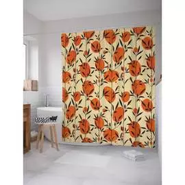 Шторка-занавеска для ванной JOYARTY