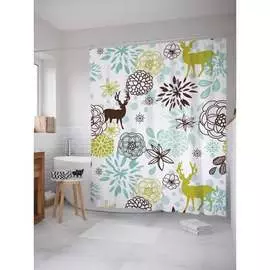 Шторка-занавеска для ванной JOYARTY