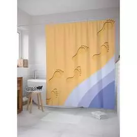 Шторка-занавеска для ванной JOYARTY