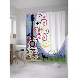 Шторка-занавеска для ванной JOYARTY