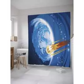 Шторка-занавеска для ванной JOYARTY