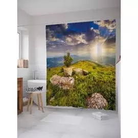 Шторка-занавеска для ванной JOYARTY