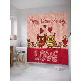 Шторка-занавеска для ванной JOYARTY