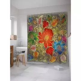 Шторка-занавеска для ванной JOYARTY