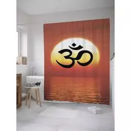 Шторка-занавеска для ванной JOYARTY