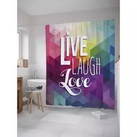 Шторка-занавеска для ванной JOYARTY