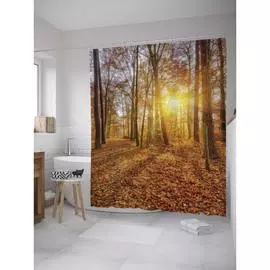 Шторка-занавеска для ванной JOYARTY