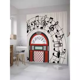 Шторка-занавеска для ванной JOYARTY