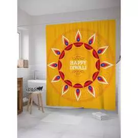 Шторка-занавеска для ванной JOYARTY