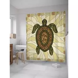 Шторка-занавеска для ванной JOYARTY