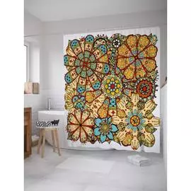 Шторка-занавеска для ванной JOYARTY