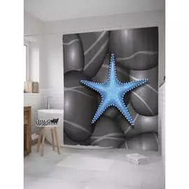 Шторка-занавеска для ванной JOYARTY