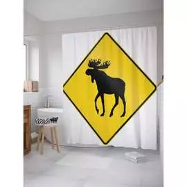 Шторка-занавеска для ванной JOYARTY