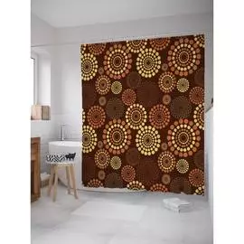 Шторка-занавеска для ванной JOYARTY