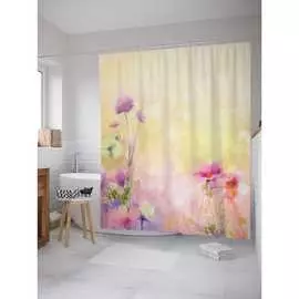 Шторка-занавеска для ванной JOYARTY