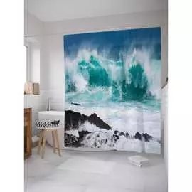 Шторка-занавеска для ванной JOYARTY