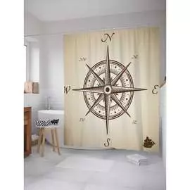 Шторка-занавеска для ванной JOYARTY