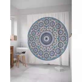 Шторка-занавеска для ванной JOYARTY