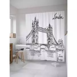 Шторка-занавеска для ванной JOYARTY