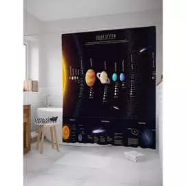 Шторка-занавеска для ванной JOYARTY